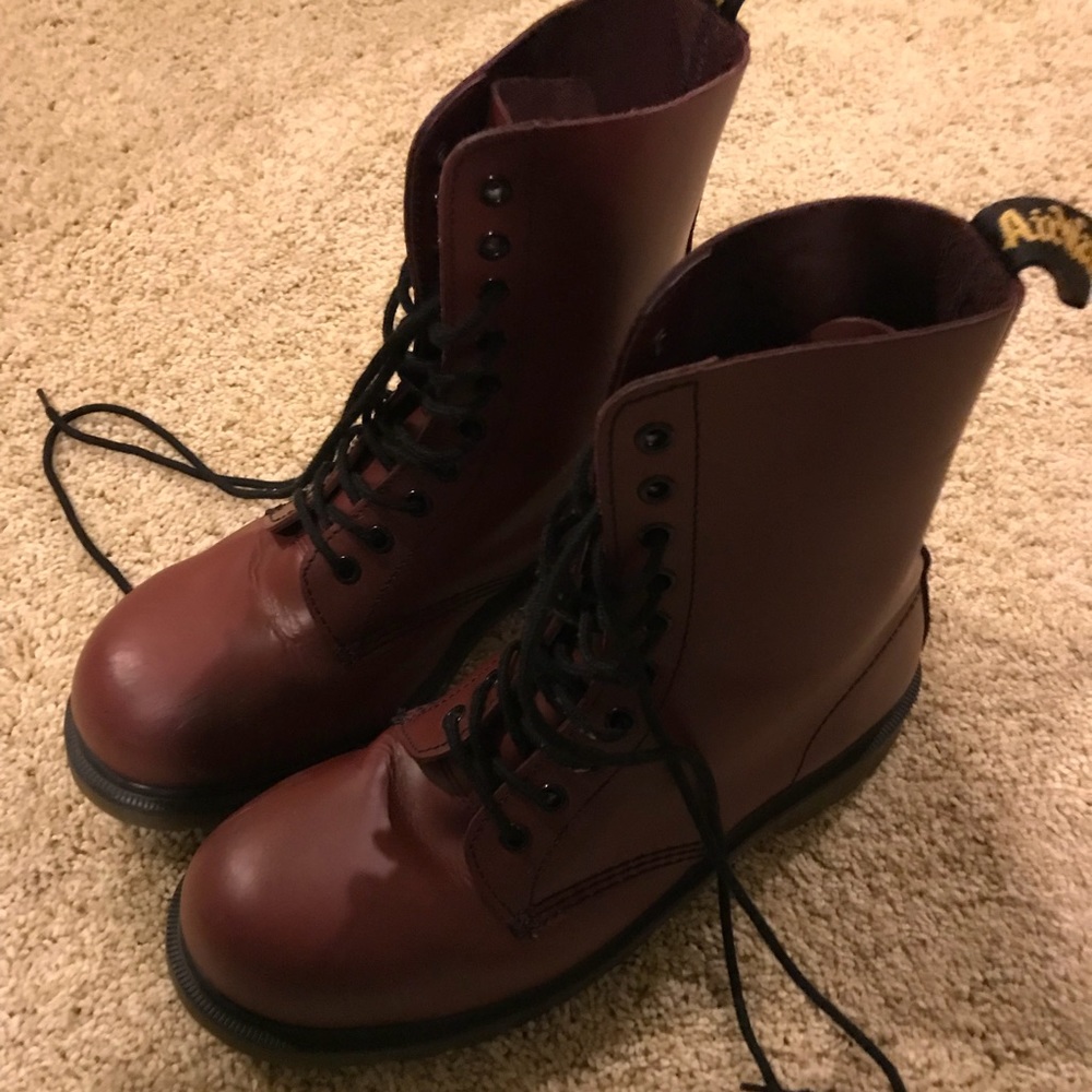 Cherry red 1460 doc martens